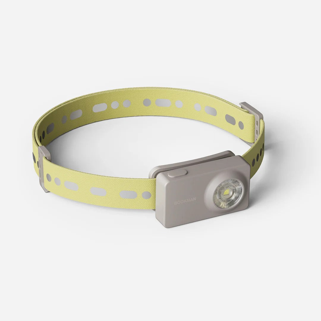 Bookman Monocle Hoofdlamp Zand Grijs
