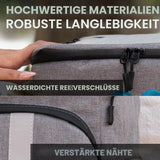 Everlasting Comfort Cooler Backpack Koeltas 34L Waterproof Grijs