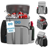 Everlasting Comfort Cooler Backpack Koeltas 34L Waterproof Grijs