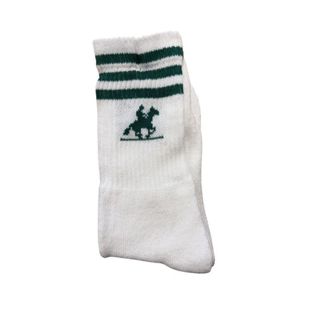 U.S. Grand Polo Sokken Heren 10-Pack Mix Wit Groen Stuk