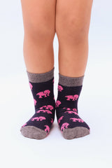 Moustard Mini Socks Zoo Giftbox Kinder Sokken 0-12 maanden Geschenkbox - 4 Paar