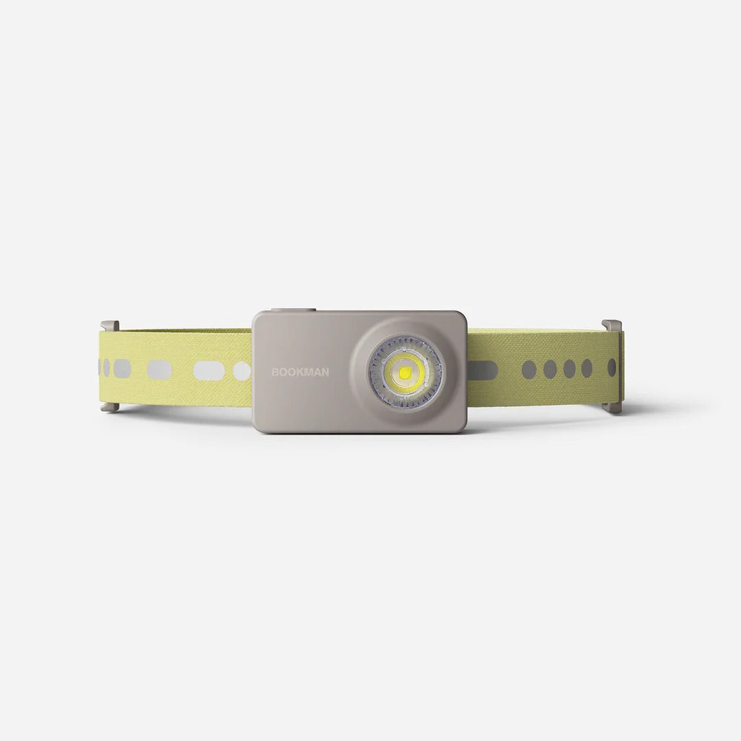 Bookman Monocle Hoofdlamp Zand Grijs