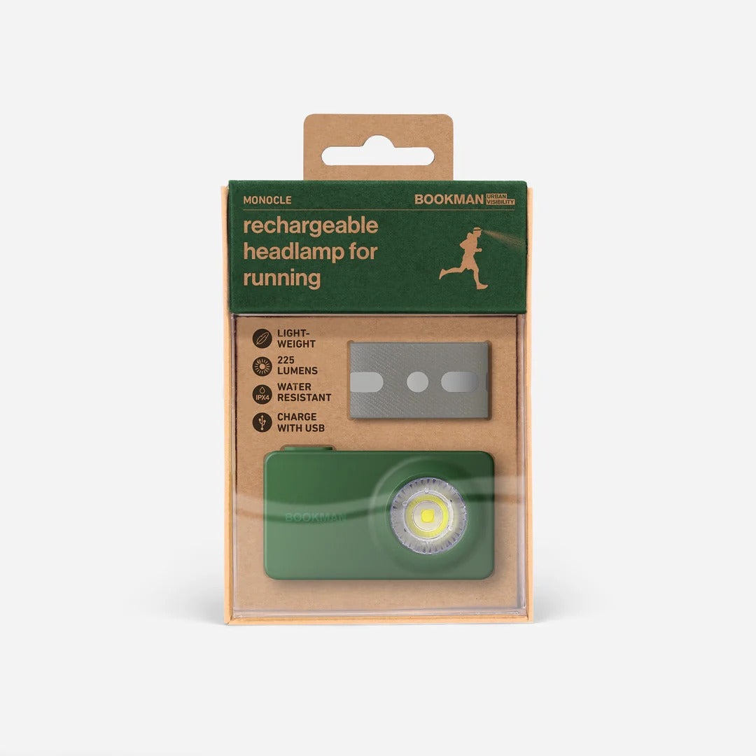 Bookman Monocle Hoofdlamp Groen