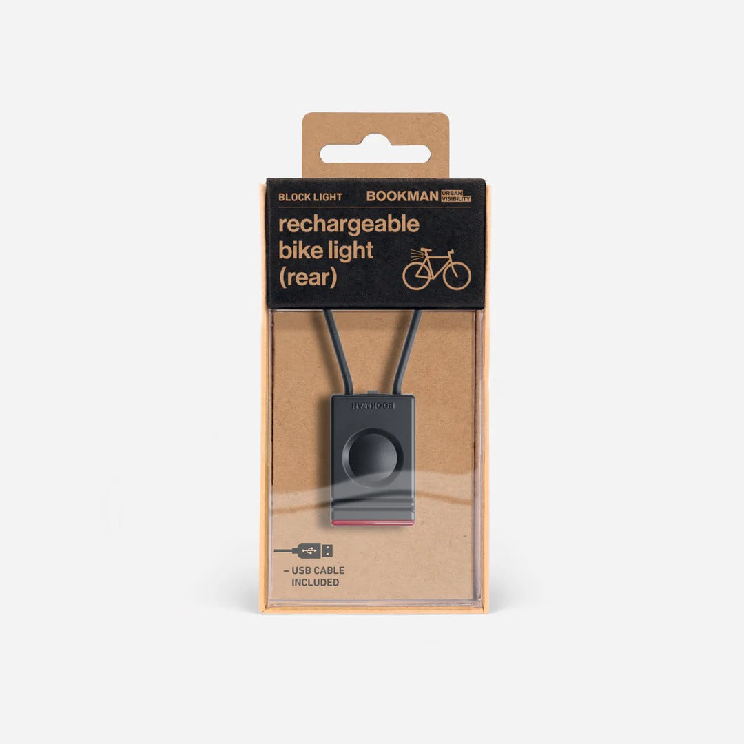 Bookman Block Light Fietsverlichting - Led Achterlicht