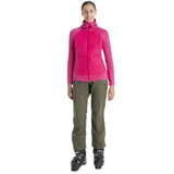 Icebreaker Quantum Hybride Jas dames roze